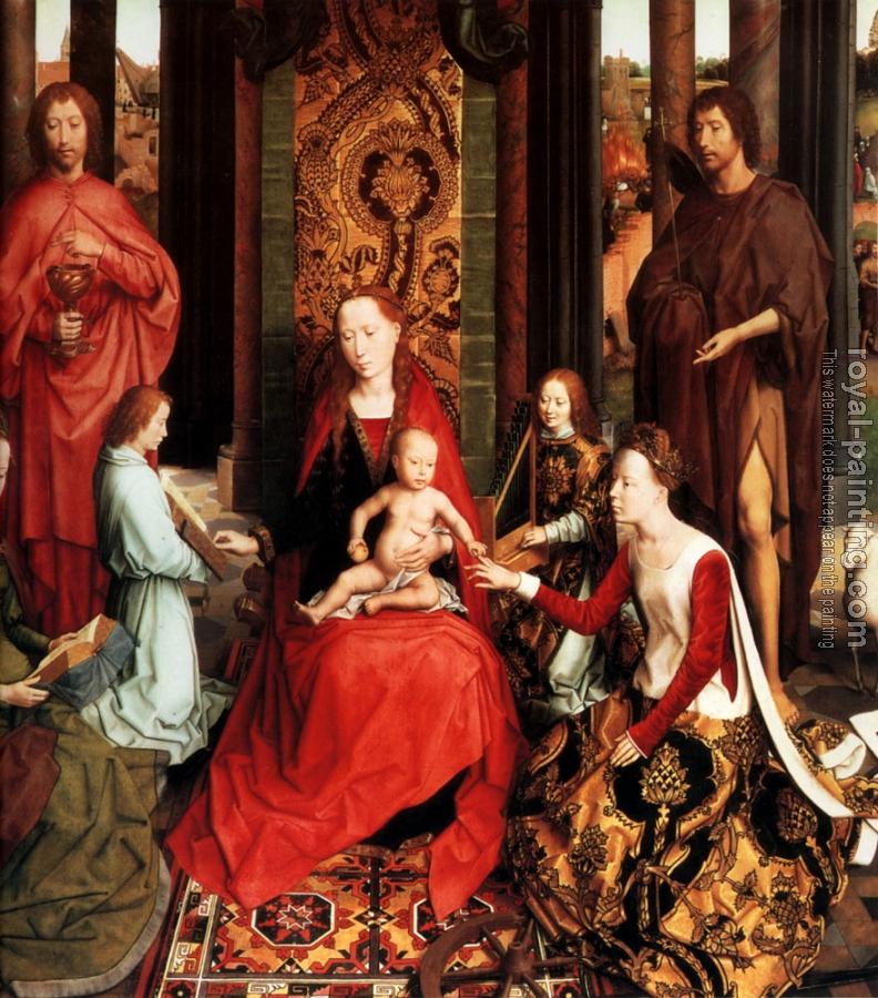 Hans Memling : Marriage of St Catherine